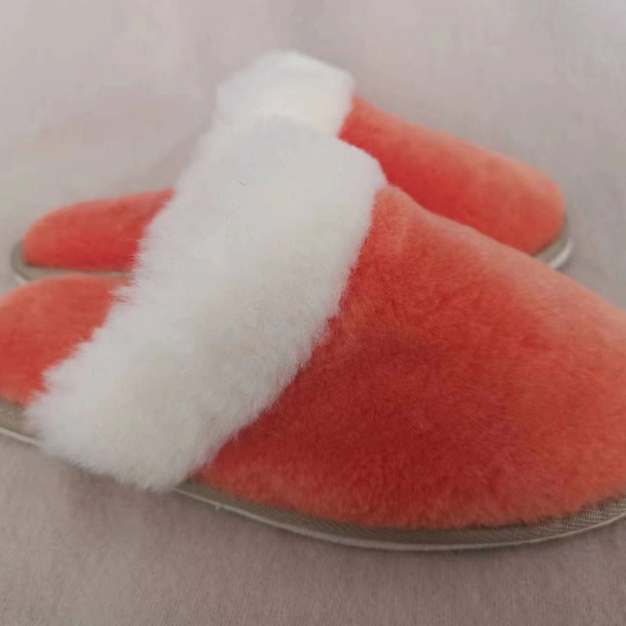 Hongyang New Autumn & Winter Indoor Slippers Wholesale: Home Plush Slippers, Warm Thick-soled Non-slip Slippers For Women
