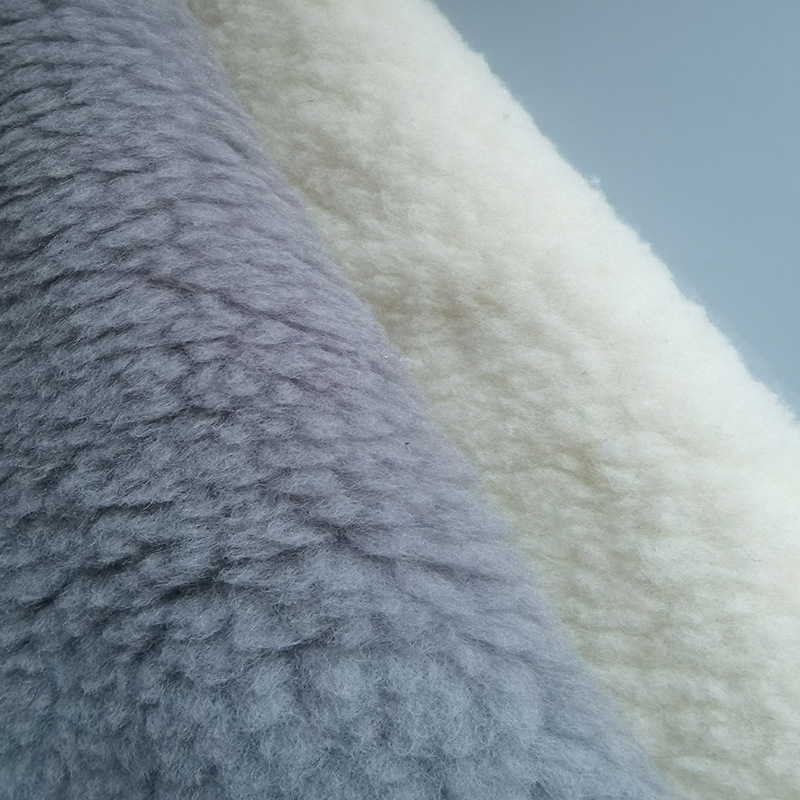 ​​hongyang Ultra-soft & Warm Winter Fabric: Pure Wool Flannel With Coarse Weave For Mattress Pads, In Solid Color​