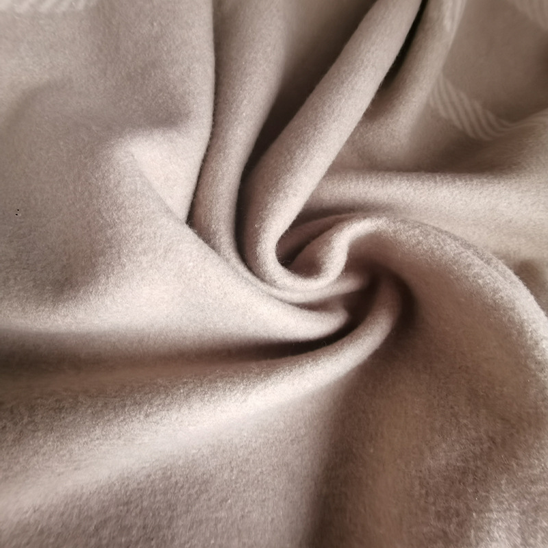 Hongyang Fabric – Camel & Khaki Colorway, Double-faced Woolen Coating Fabric​