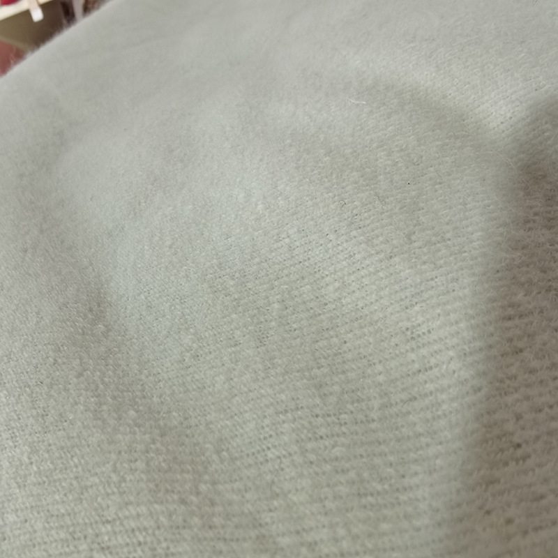 ​​pure Wool Polar Fleece Fabric – Plain Color, Large-pill Fleece With A Coarse, Textured Surface For Winter Warmth
