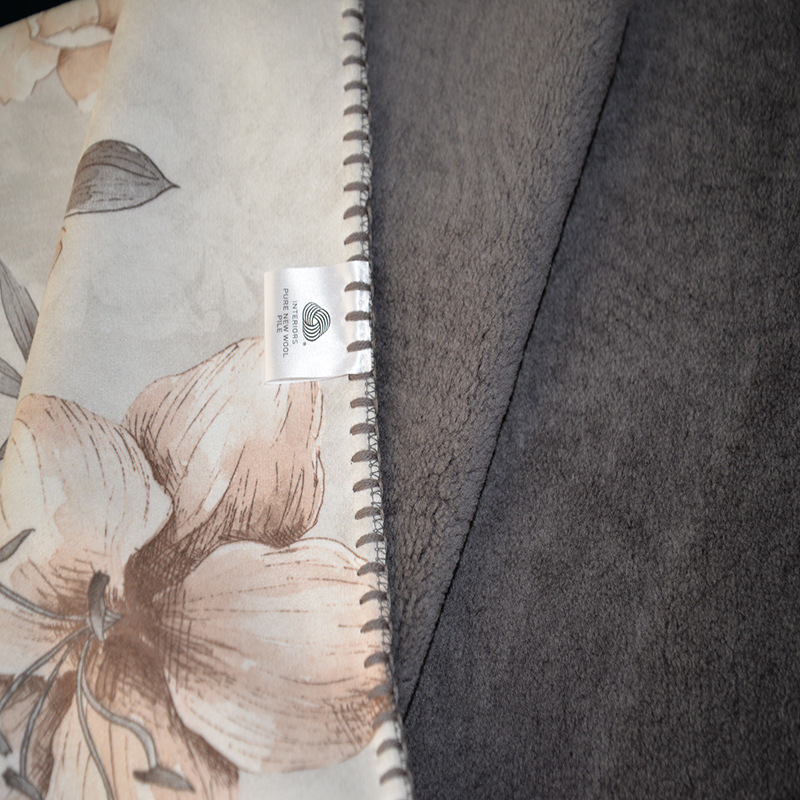 Hongyang Australian Wool Washable Warm Home Blanket (air Conditioning Blanket / Sofa Blanket)