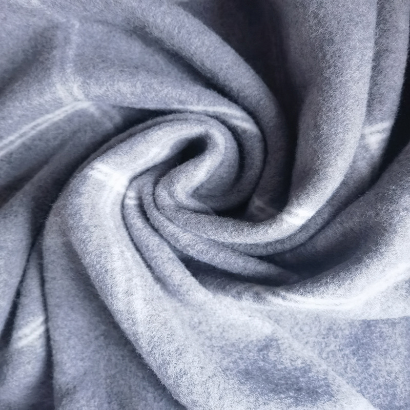 Hongyang European-style Wool Jacquard Fabric – Versatile Striped Nordic Design (ready Stock)​