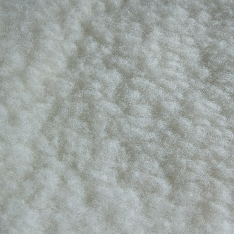 ​​hongyang Ultra-soft & Warm Winter Fabric: Pure Wool Flannel With Coarse Weave For Mattress Pads, In Solid Color​