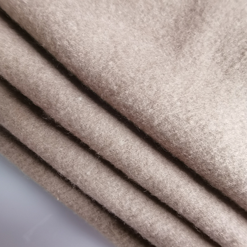 Hongyang Fabric – Camel & Khaki Colorway, Double-faced Woolen Coating Fabric​