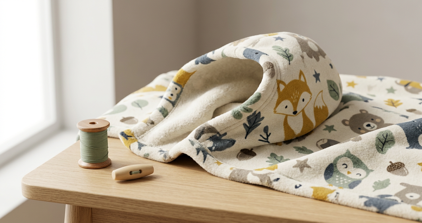 Cartoon Print Polar Fleece Fabric