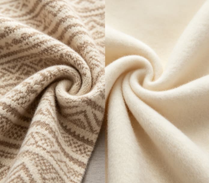 wool jacquard fabric